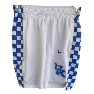 Nike Kentucky Wildcats Shorts Youth Size Medium Checkerboard BBN